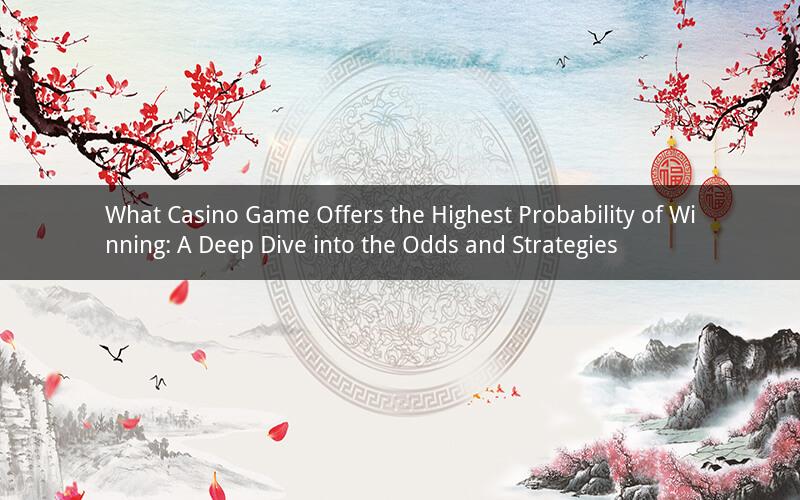 What Casino Game Offers the Highest Probability of Winning: A Deep Dive into the Odds and Strategies