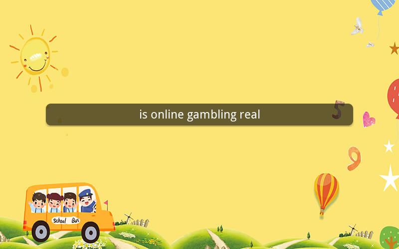 is online gambling real