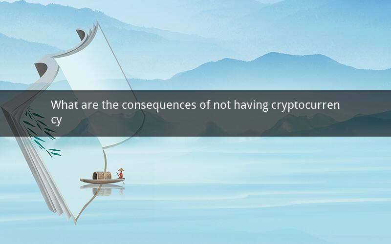 What are the consequences of not having cryptocurrency
