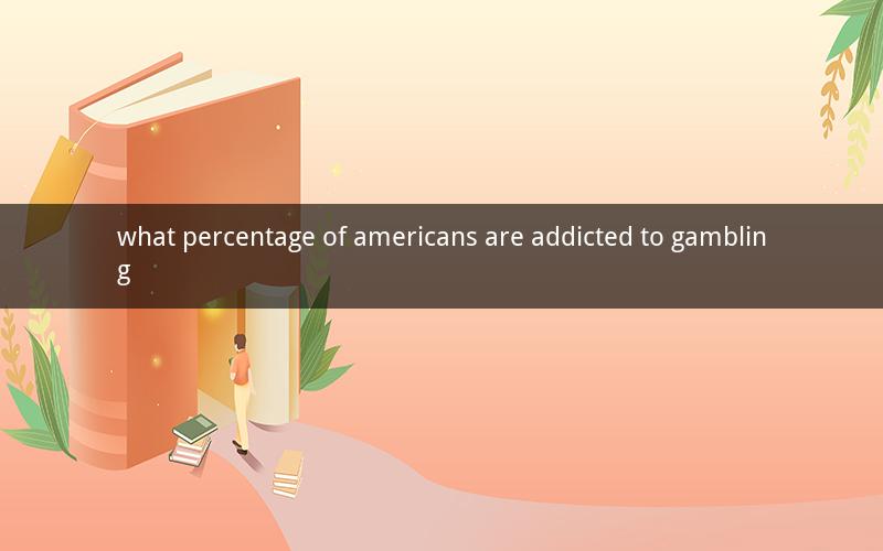 what percentage of americans are addicted to gambling