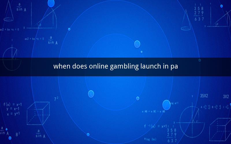 when does online gambling launch in pa