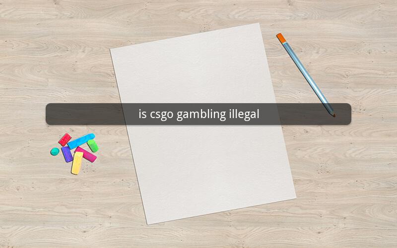 is csgo gambling illegal