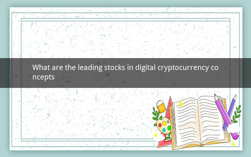 What are the leading stocks in digital cryptocurrency concepts