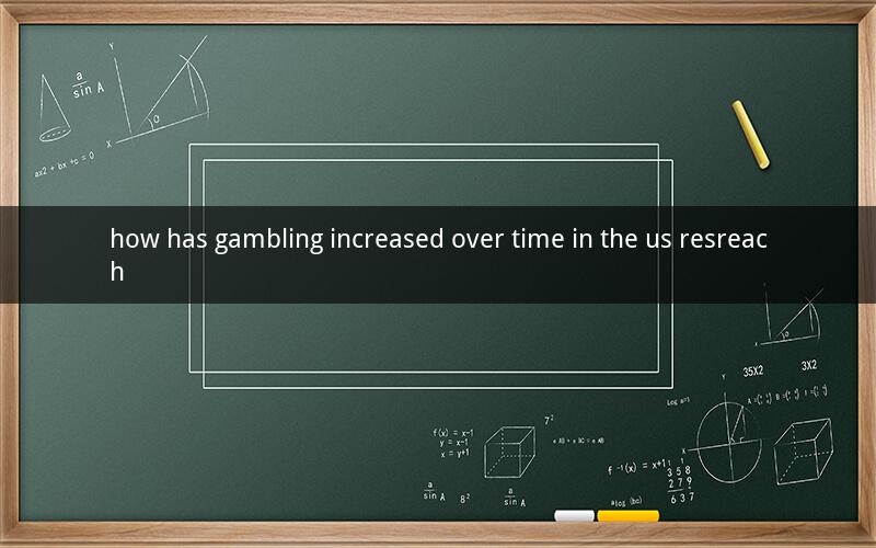 how has gambling increased over time in the us resreach