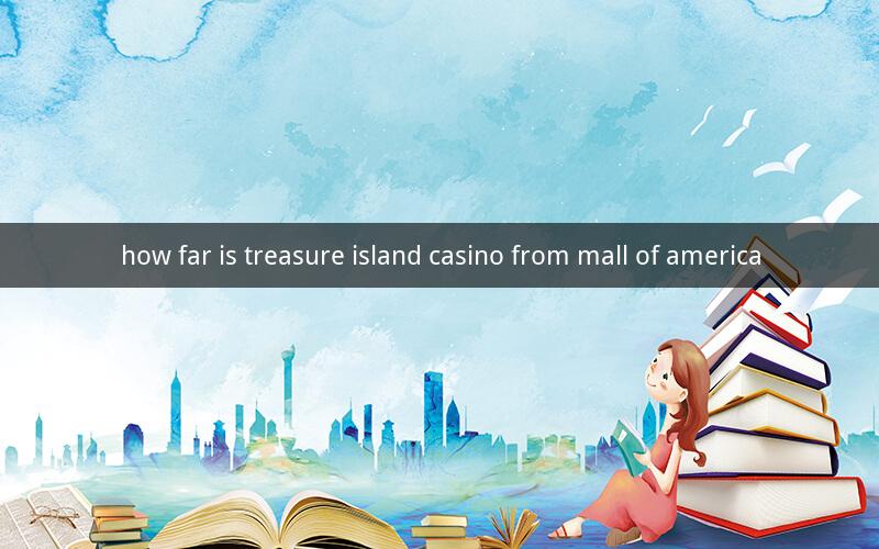 how far is treasure island casino from mall of america