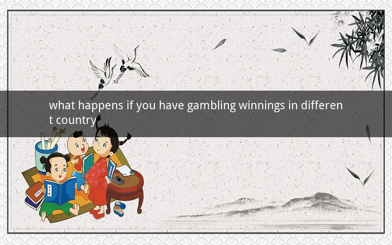 what happens if you have gambling winnings in different country