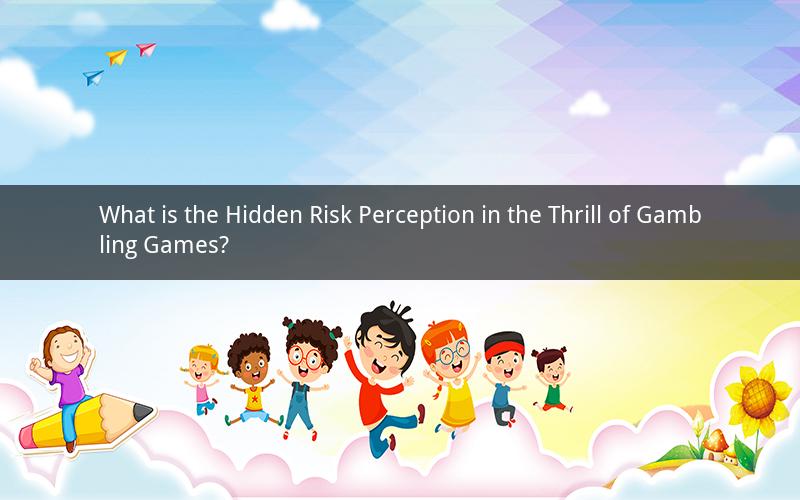 What is the Hidden Risk Perception in the Thrill of Gambling Games?